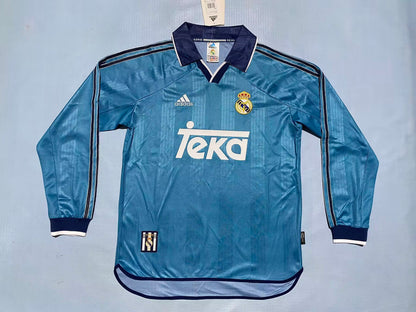 Retro real madrid 1999/2000 Home Football Jersey