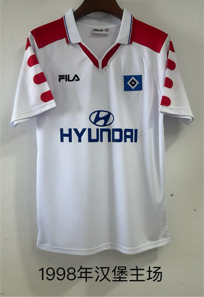 Retro Hamburger SV 1998 Away Fan Version Football Jersey