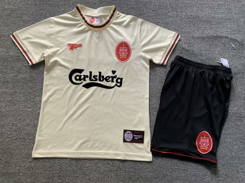 Retro Kids jerseys 1996/1997 Kids Away Football Jersey