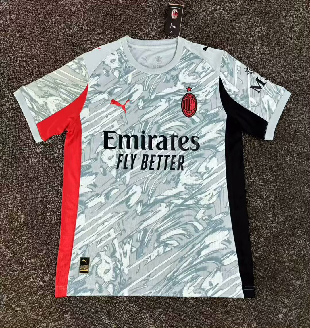 AC Milan 2025/2026 Away Fan Version Football Jersey