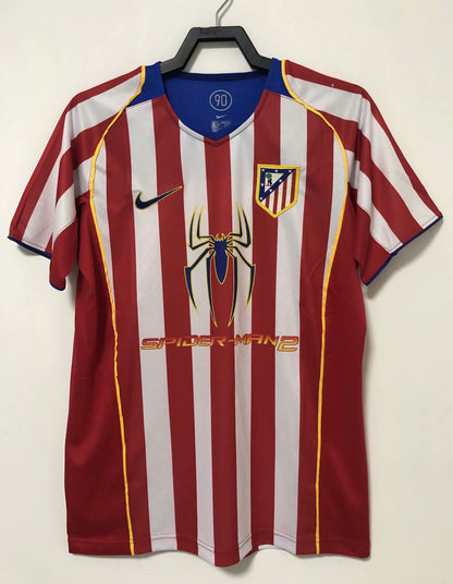 Retro Atlético de Madrid 2004/2005 Home Football Jersey