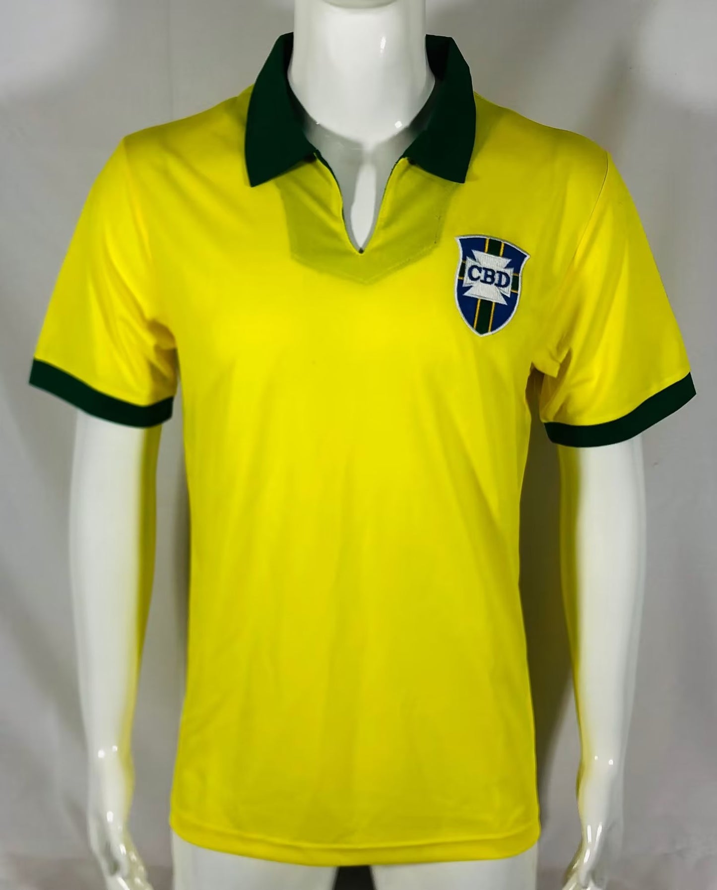 Retro Brazil 1950/1966 Home Fan Version Football Jersey