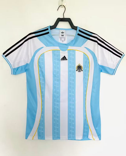 Retro Argentina 2006 Home Football Jersey