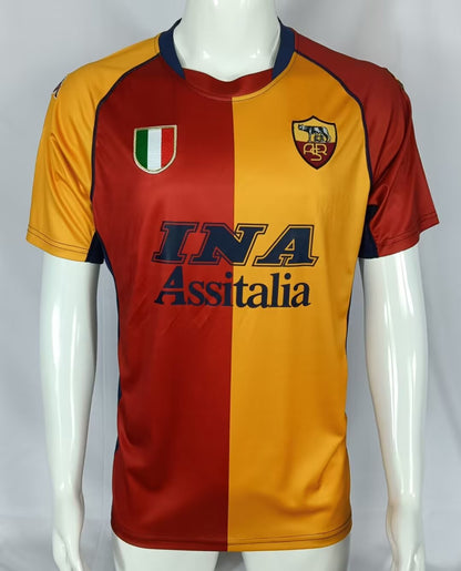 Retro Roman 2001/2002 Home Football Jersey