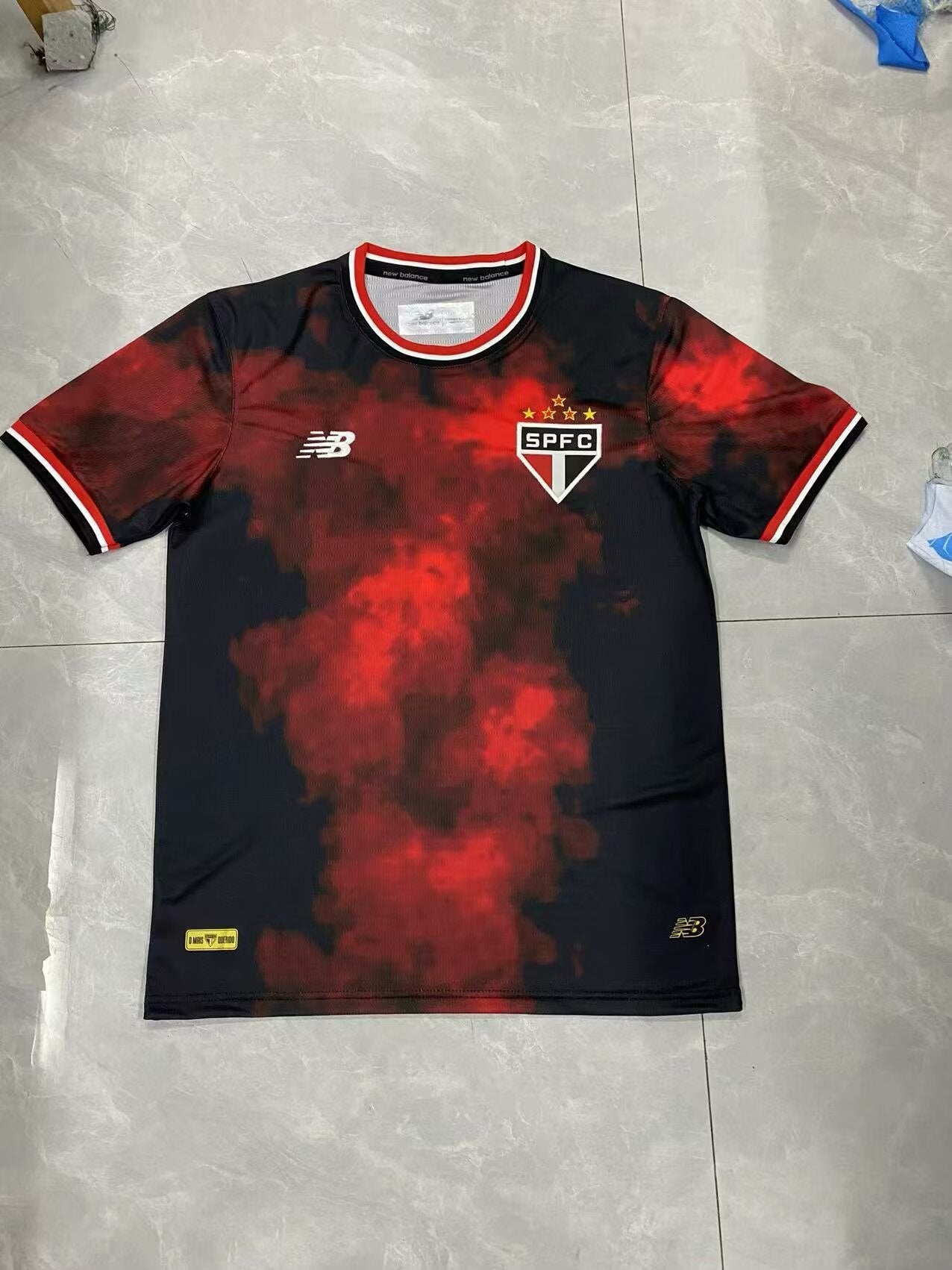 Sao Paulo 2024/2025 Third Away Fan Version Football Jersey