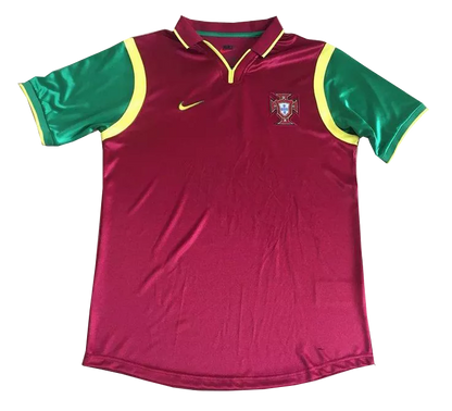 Retro World Cup Portugal 1998 Home Football Jersey