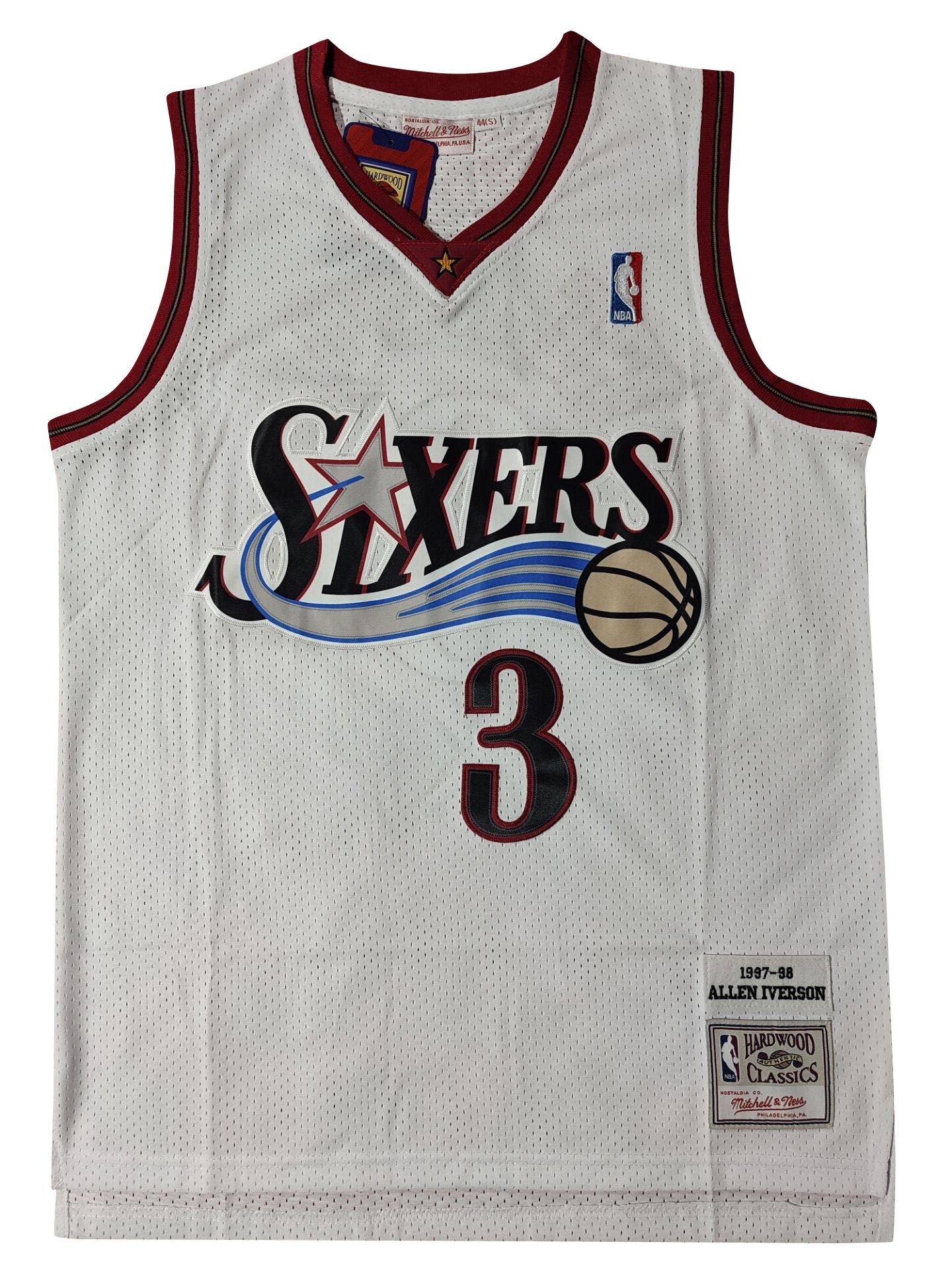 Philadelphia 76ers 1997/1998 Football Jersey