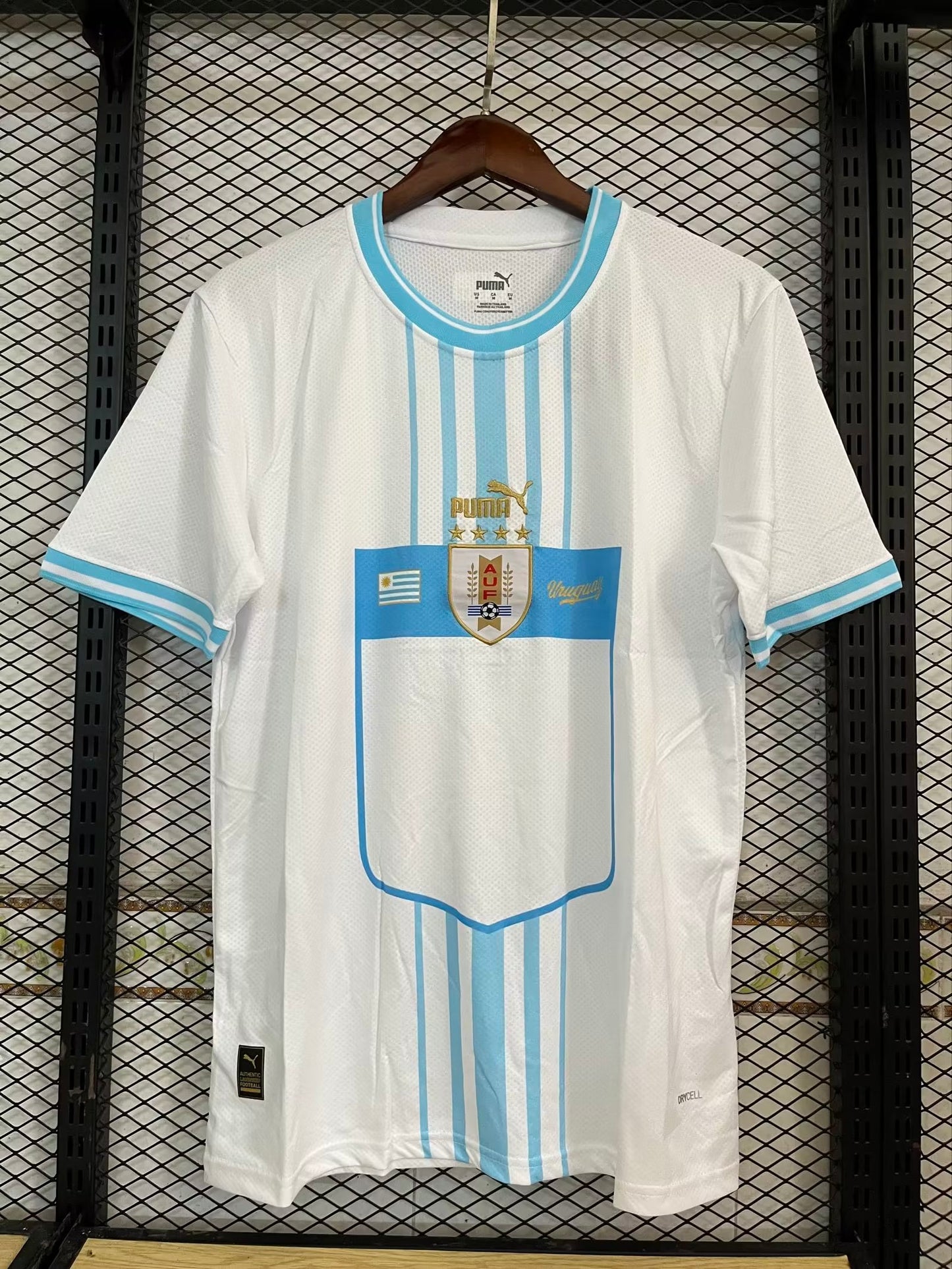 Uruguay 2023/2024 Away Fan Version Football Jersey