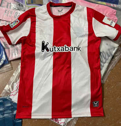 Retro Bilbao Athletic Club 2025/2026 Home Fan Version Football Jersey