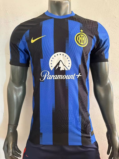 Inter Milan 2023/2024 Home Player Version Football Jersey