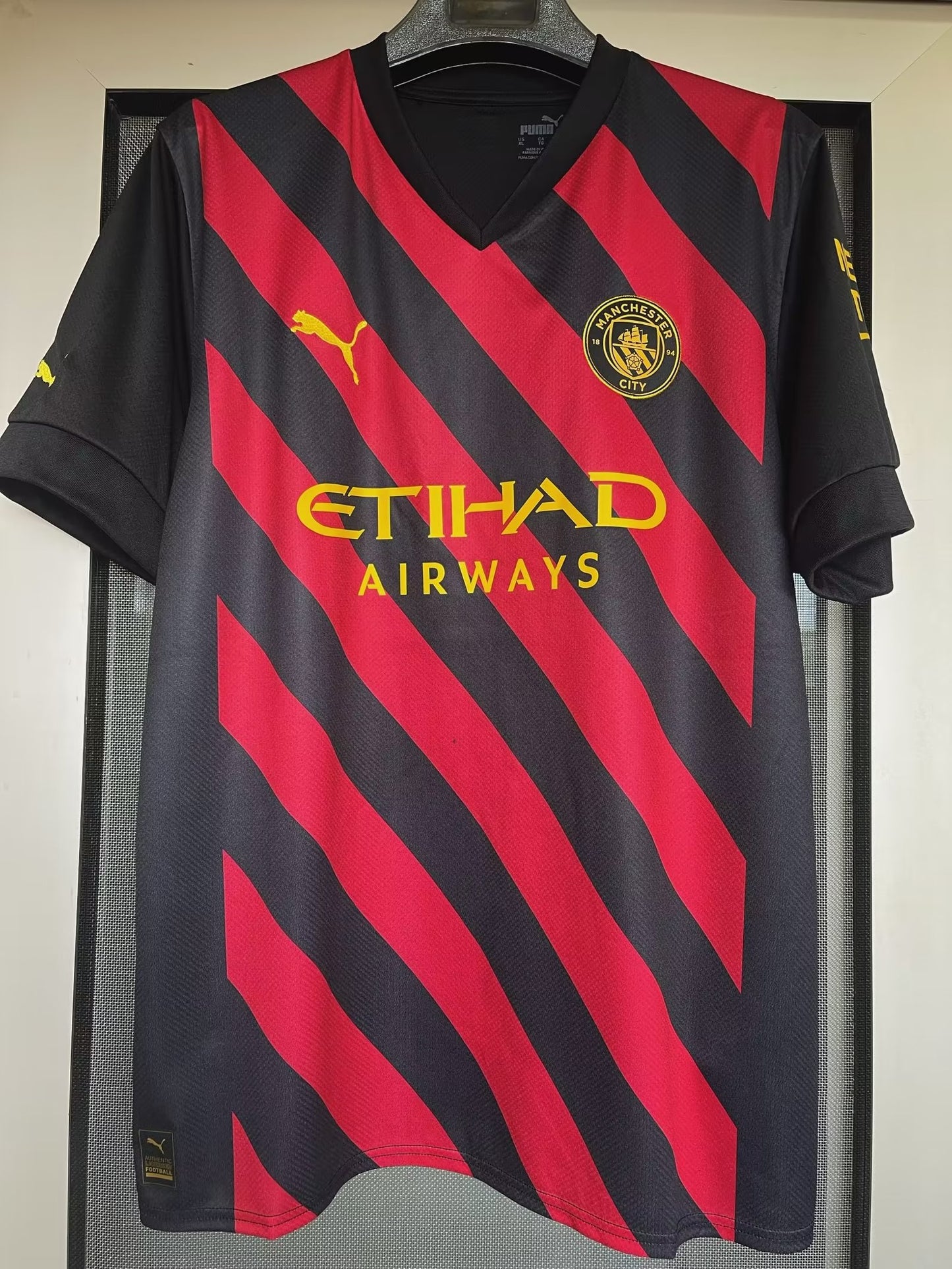 Manchester City 2022/2023 Away Fan Version Football Jersey