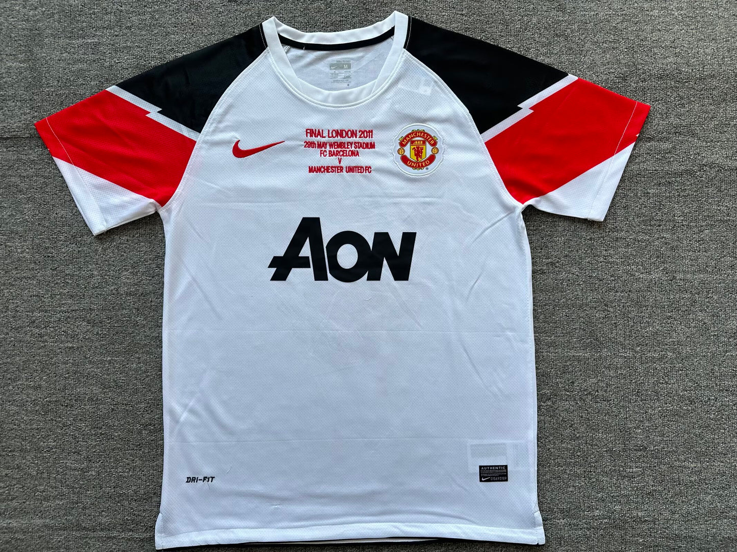 Retro Manchester united 2011/2012 Third Away Football Jersey