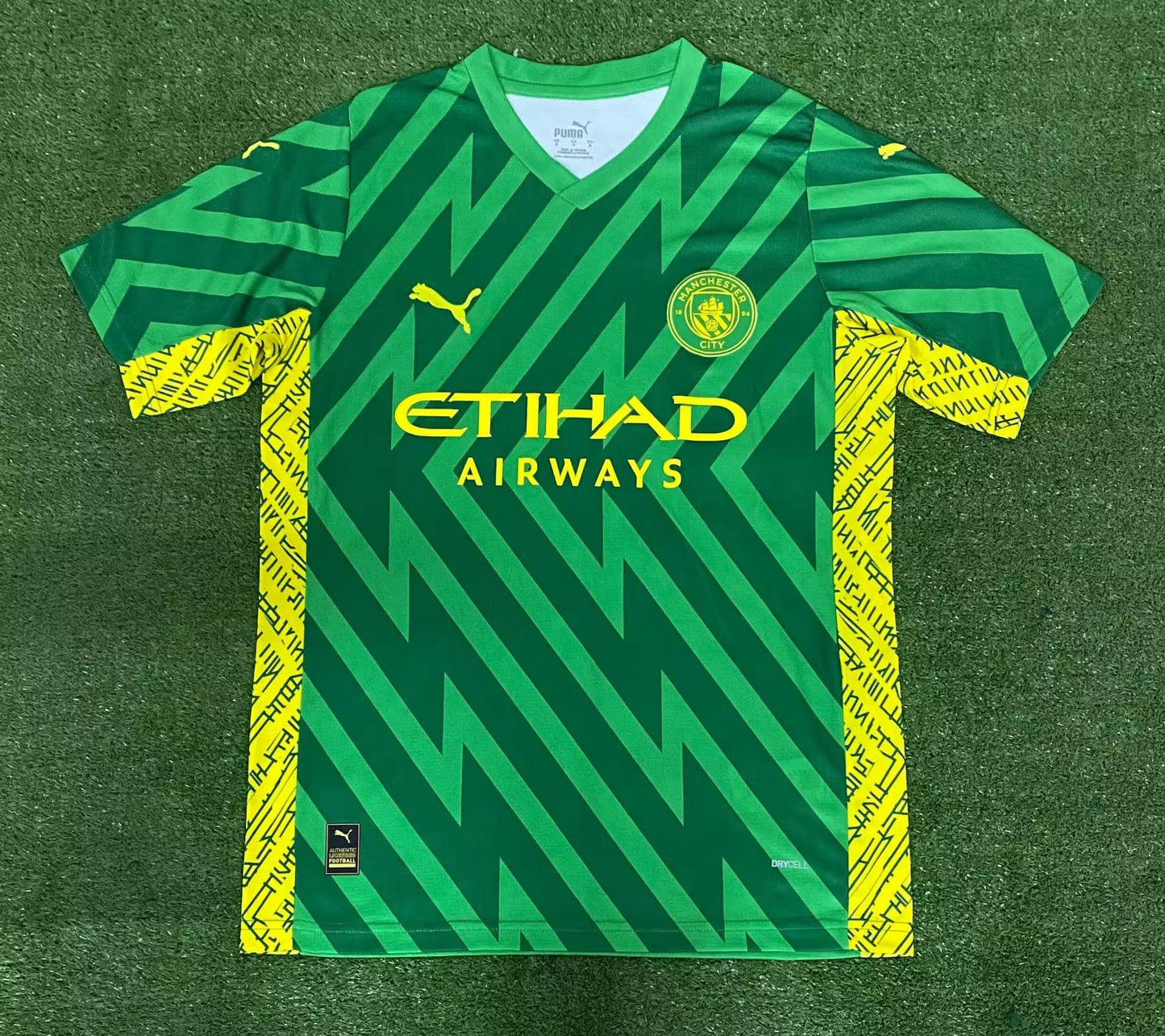 Manchester City 2023/2024 Goalkeeper Fan Version Football Jersey