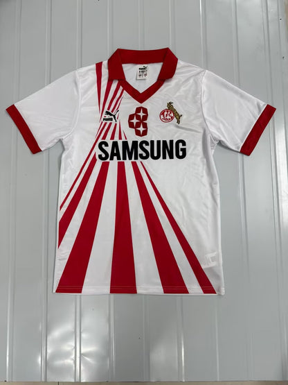 Koln 1990/1991 Home Fan Version Football Jersey