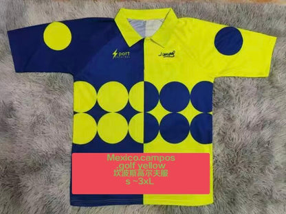 Retro MEXICO.CAMPOS.GOLF 1995 Football Jersey
