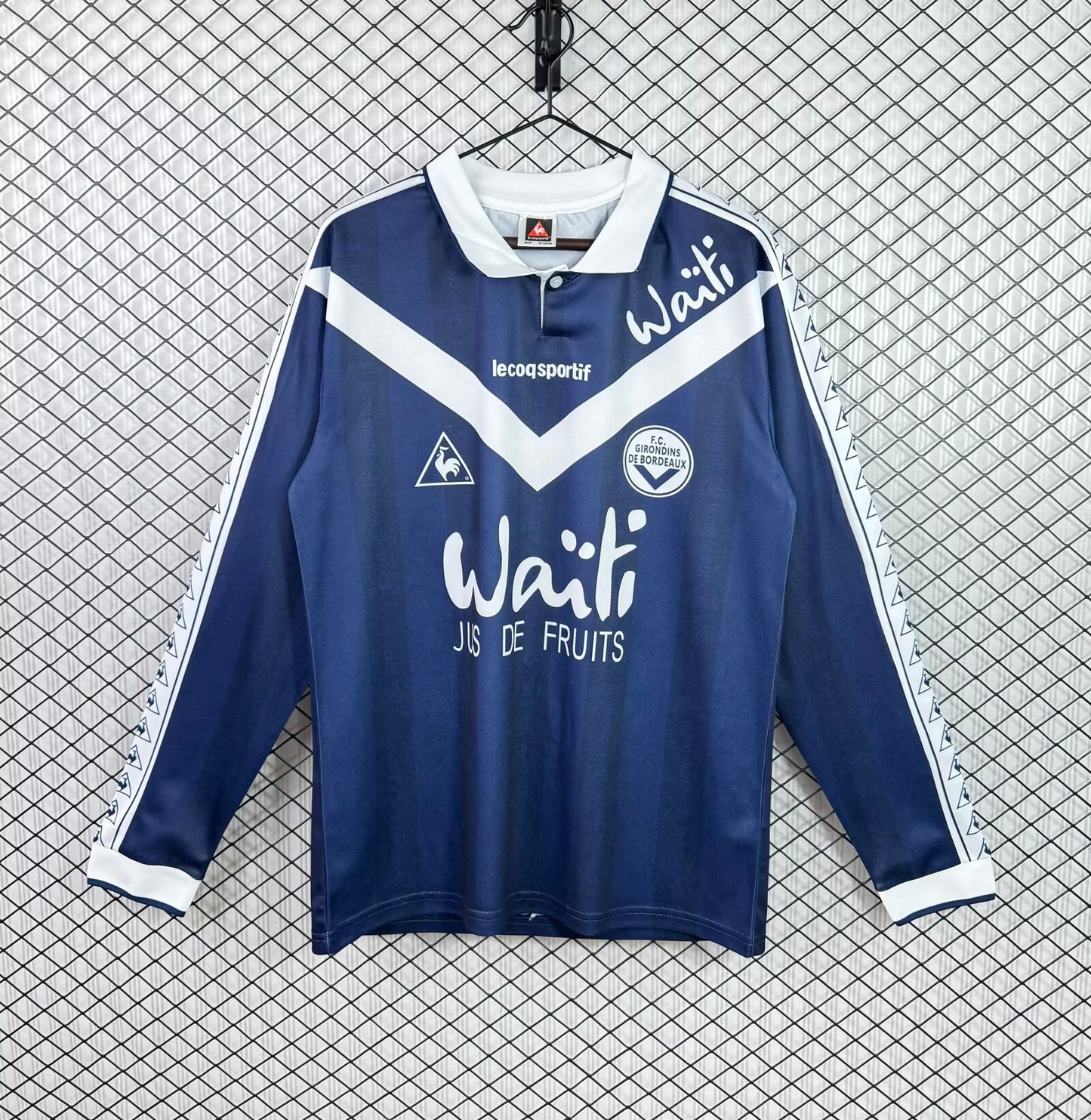 Retro Bordeaux Away Long Sleeve Jersey 1995-1996