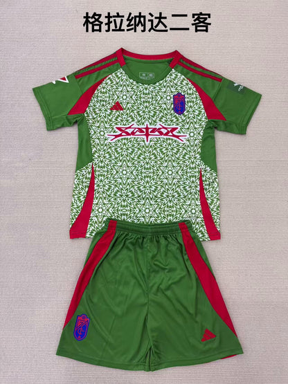 Spain-La Liga 2024/2025 Kids Away Fan Version Football Jersey