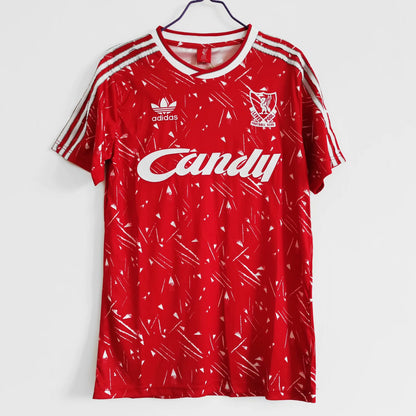 Retro Liverpool 1989/1991 Home Football Jersey