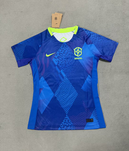 Brazil 2025/2026 Women Away Fan Version Football Jersey