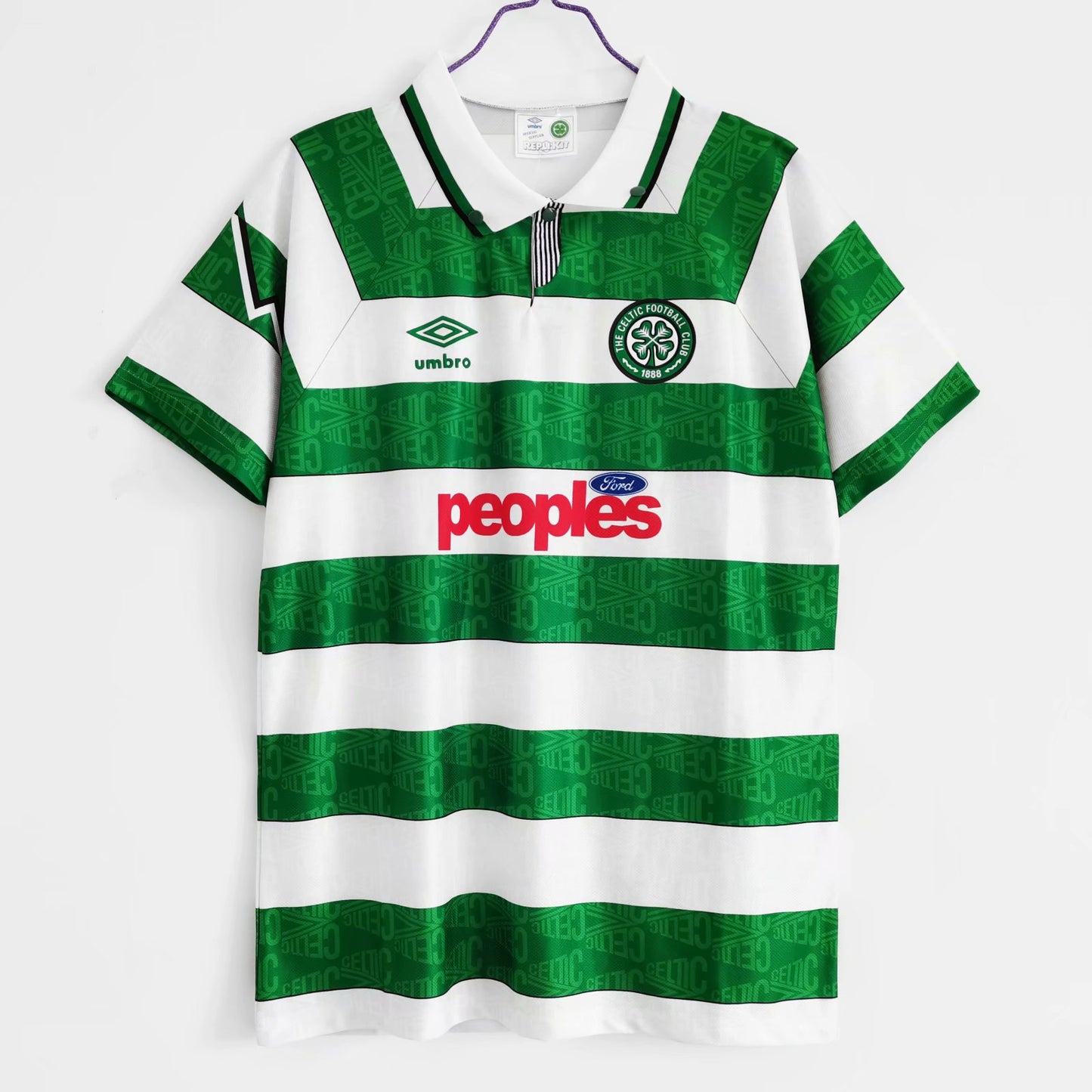 Retro Celtic 1991/1992 Home Football Jersey