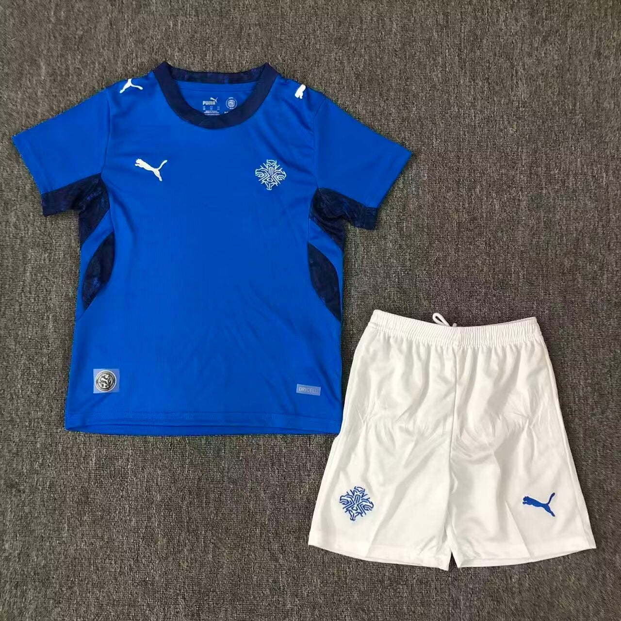 Iceland 2026/2027 Kids Home Fan Version Football Jersey