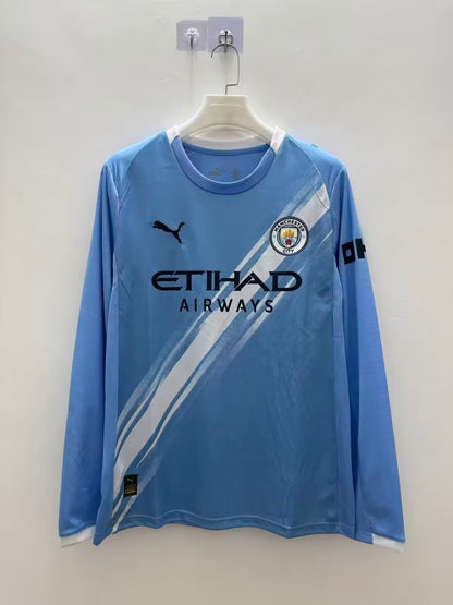 Manchester City 2025/2026 Home Fan Version Football Jersey