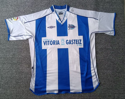 Spain-La Liga 2003/2004 Home Fan Version Football Jersey