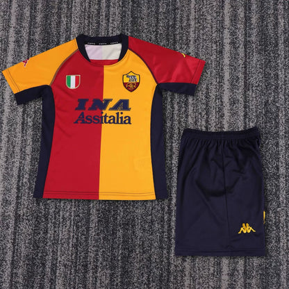 Retro Kids jerseys 2000/2001 Kids Home Football Jersey