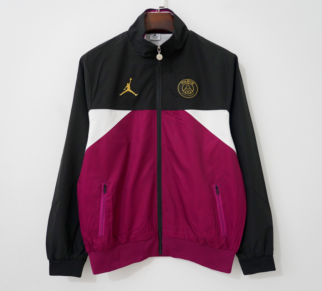 PSG Paris Windbreaker Black Pink Jersey 2024-2025