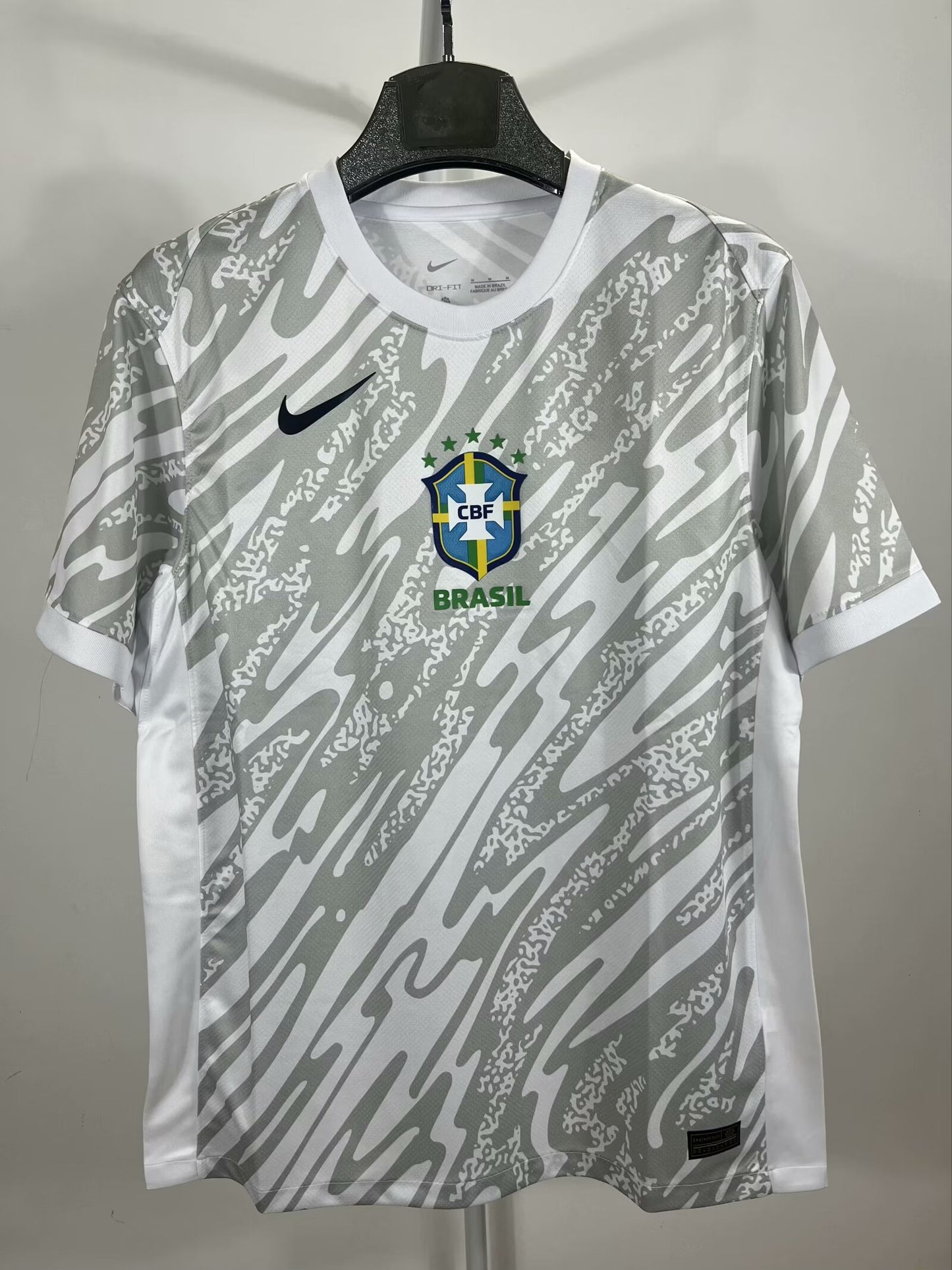 Brazil 2023/2024 Goalkeeper Fan Version Football Jersey