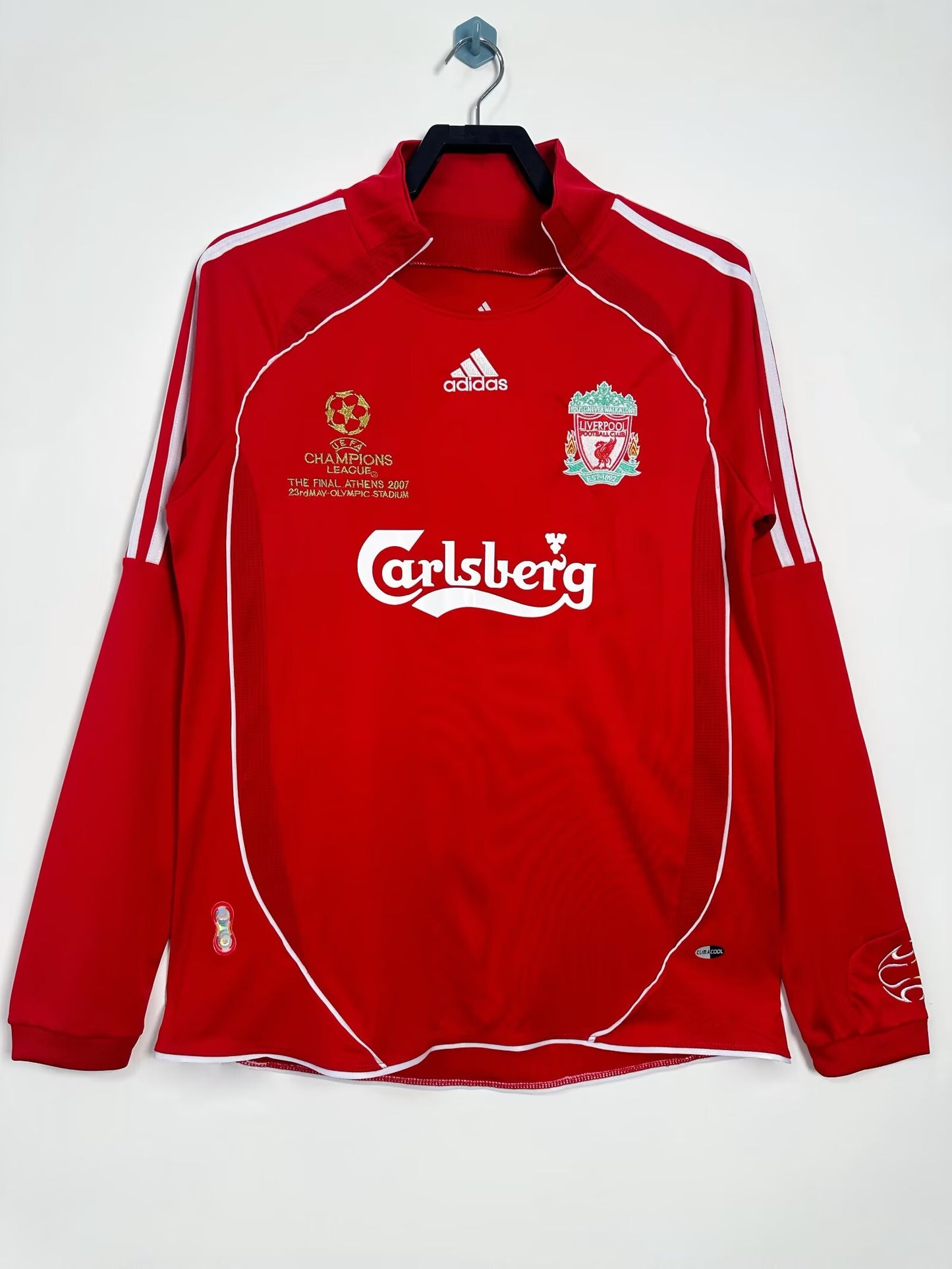 Retro Liverpool 2006/2008 Home Long Sleeve Football Jersey