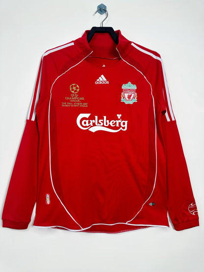 Retro Liverpool 2006/2008 Home Long Sleeve Football Jersey