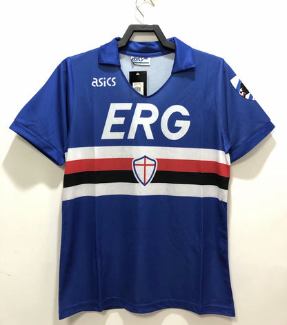 Retro Sampdoria 1990/1991 Fan Version Football Jersey