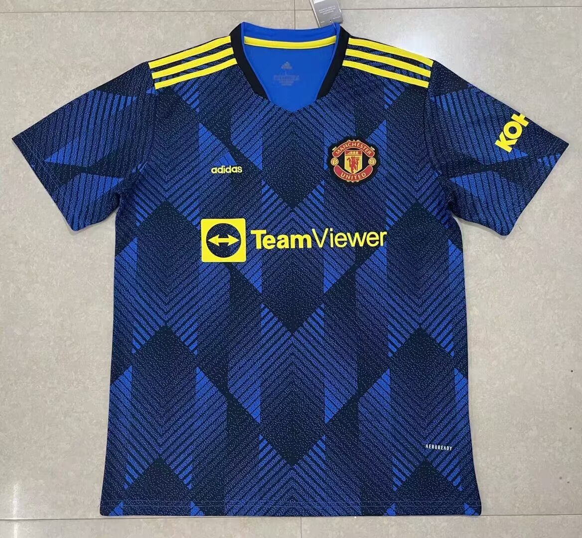 Manchester United 2021/2022 Third Fan Version Football Jersey