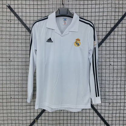 Real Madrid 2002/2003 Home Football Jersey