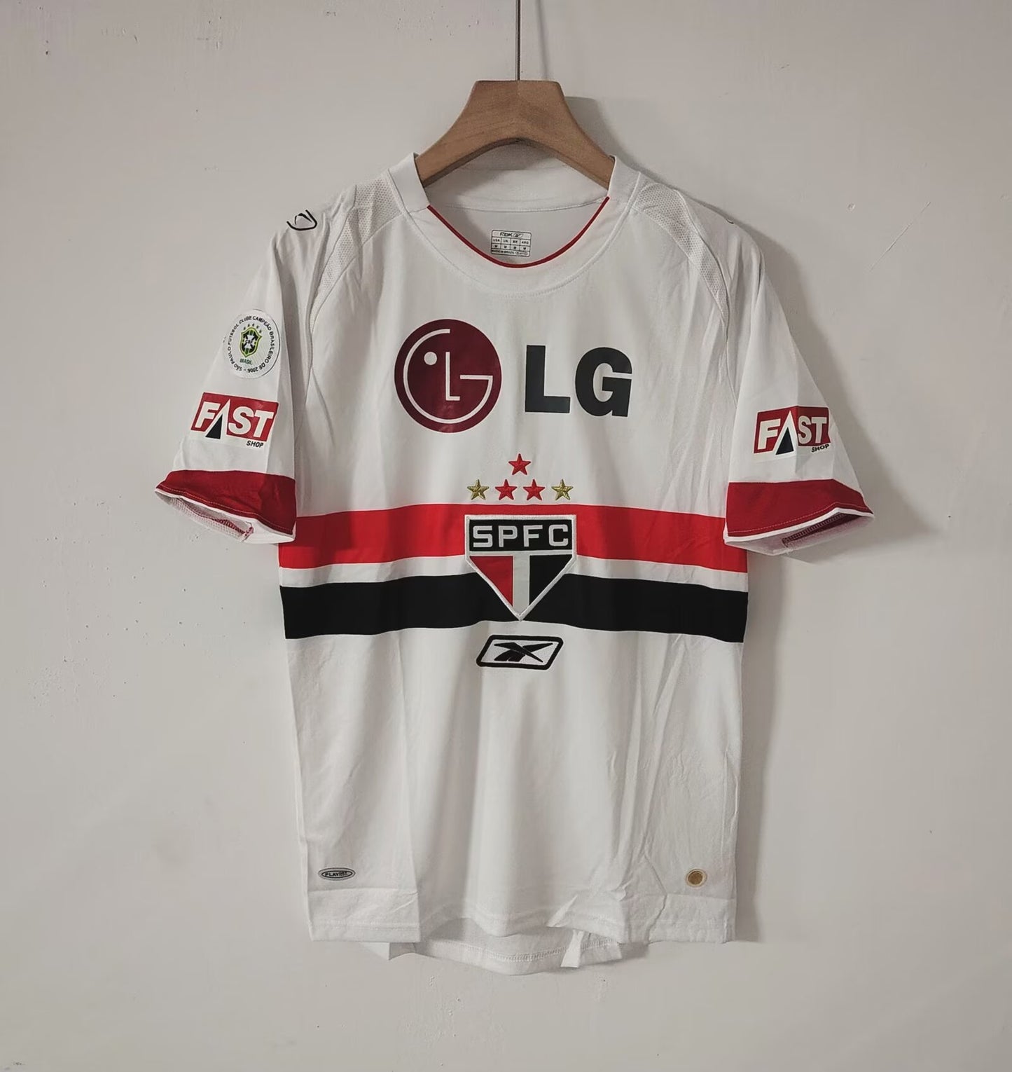 Retro Sao Paulo 2006 Home Football Jersey