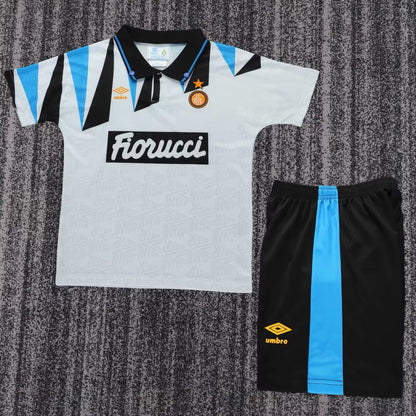 Retro Inter milan 1992/1993 Kids Away Football Jersey