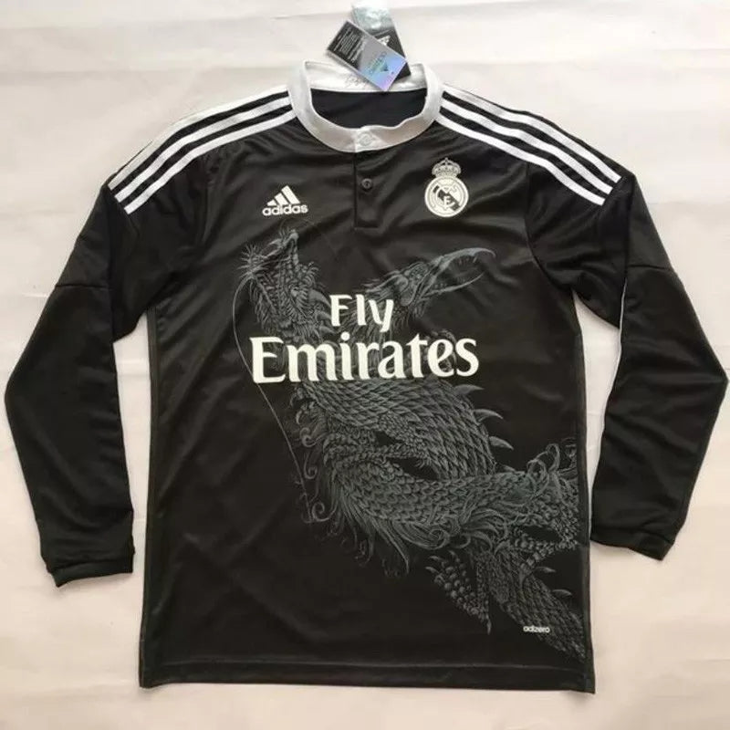 Retro Real Madrid 2014/2015 Third Long Sleeve Football Jersey