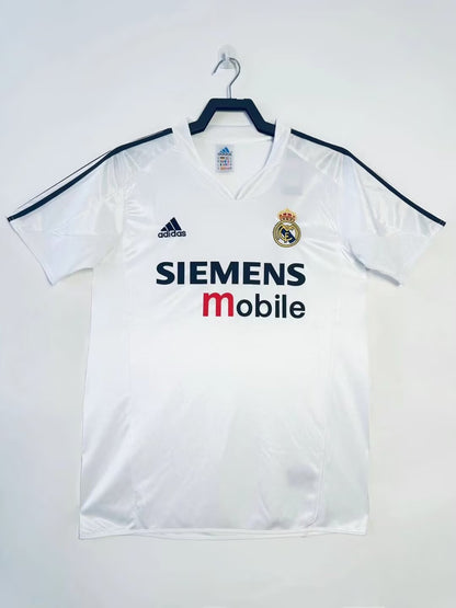 Retro real madrid 2004/2005 Home Fan Version Football Jersey