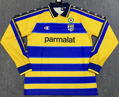 Retro Parma 1999/2000 Away Long Sleeve Football Jersey