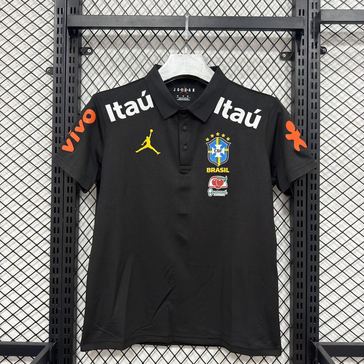 Brazil Polo Black Jersey 2026-2027