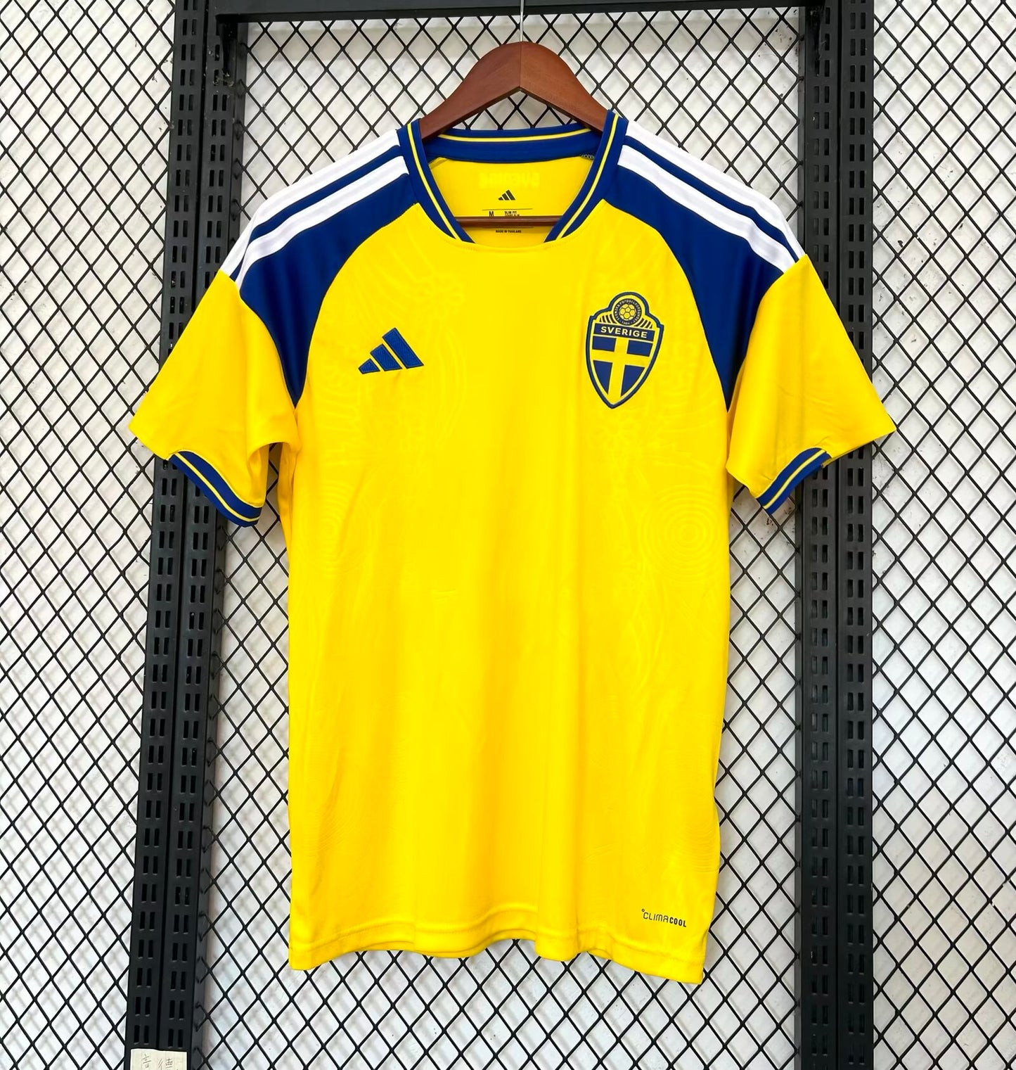 Sweden 2026/2027 Home Fan Version Football Jersey