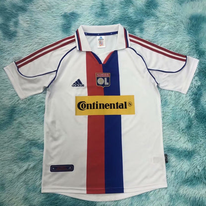 Retro Lyon 2000/2001 Home Fan Version Football Jersey