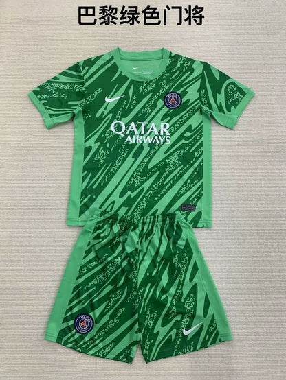 PSG Paris 2024/2025 Kids Goalkeeper Football Jersey