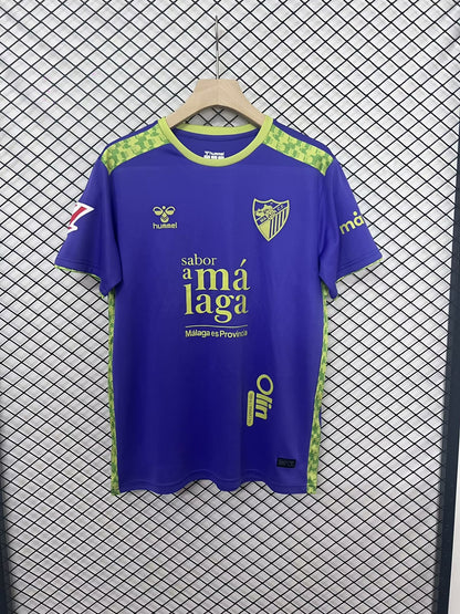 Málaga 2024/2025 Away Fan Version Football Jersey