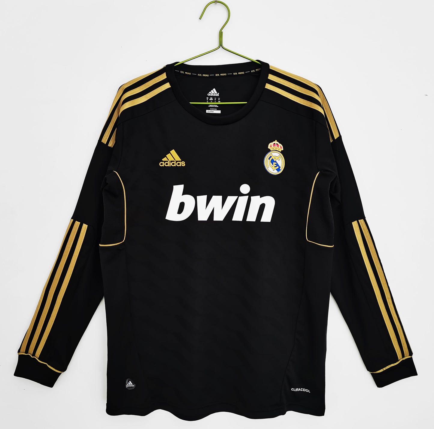 Retro Real Madrid 2011/2012 Away Long Sleeve Football Jersey