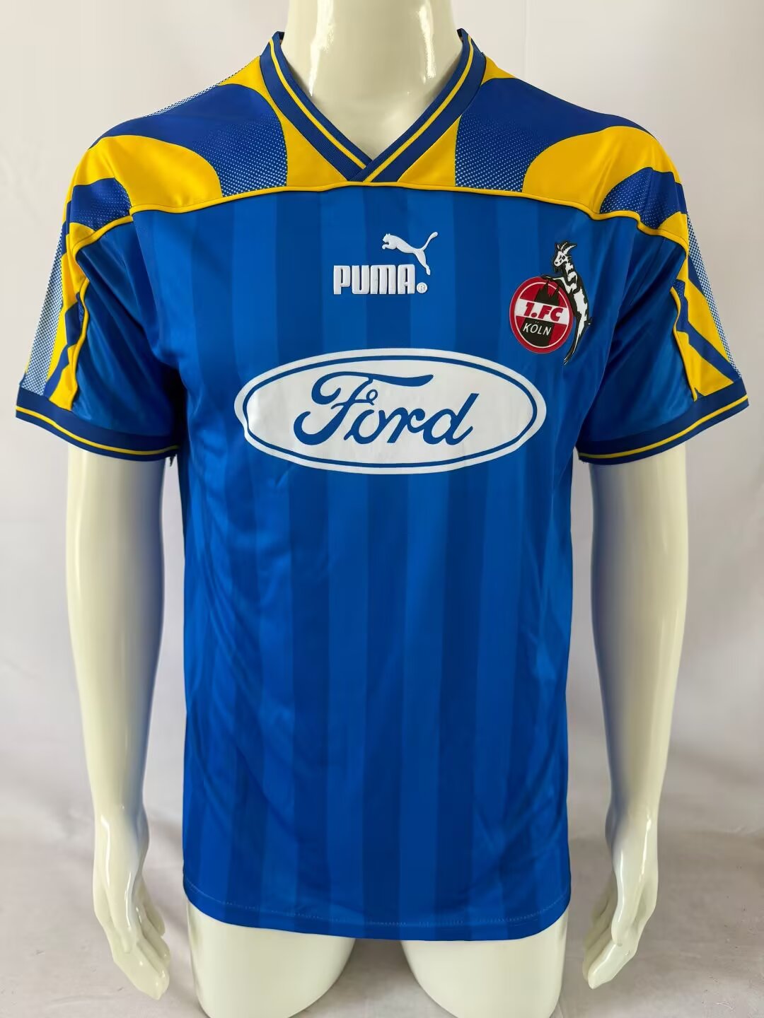Koln 1995/1996 Away Fan Version Football Jersey