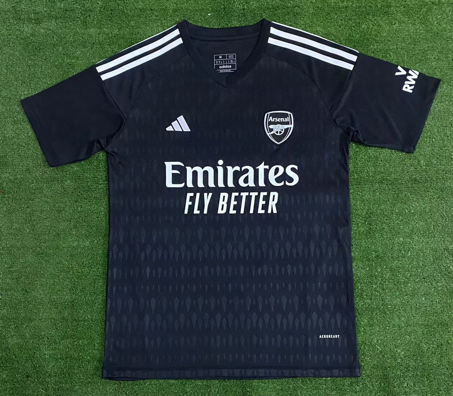 Arsenal 2023/2024 Goalkeeper Fan Version Football Jersey