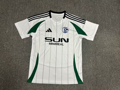 Schalke 04 2024/2025 Away Fan Version Football Jersey