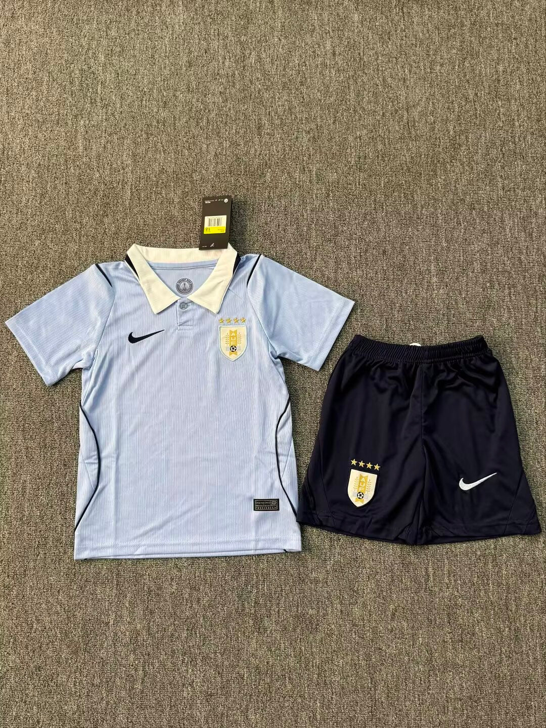 Uruguay 2026/2027 Kids Home Fan Version Football Jersey